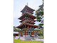 West Pagoda Saito Yakushiji Temple in Nara