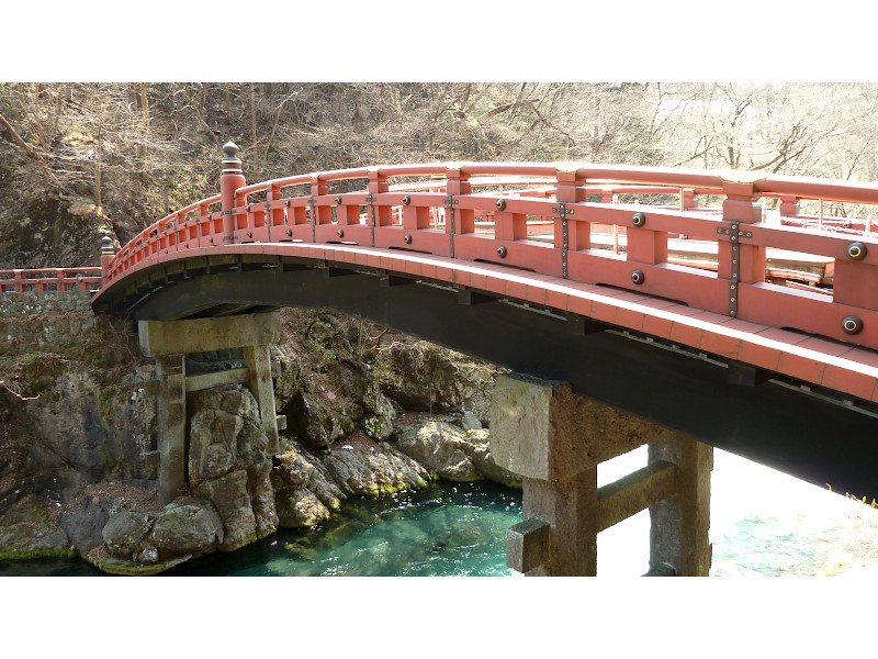 Shinkyo Bridge in Nikko