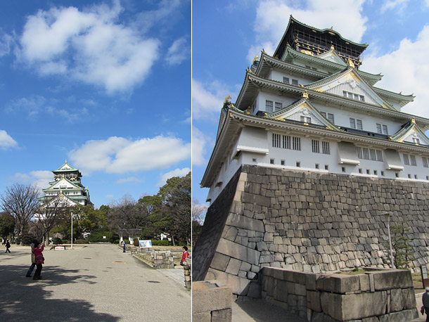 Tenshu-kaku Main Tower of Osaka Castle