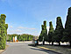 Osaka Castle Park with Fountain in the Background