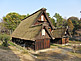Gassho-zukuri House from Shirakawago in Gifu in Hattori Ryokuchi Park