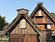 Gassho-zukuri House from Shirakawago in Gifu in Hattori Ryokuchi Park