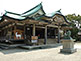 Hokoku-jinja Shrine in Osaka Castle Park