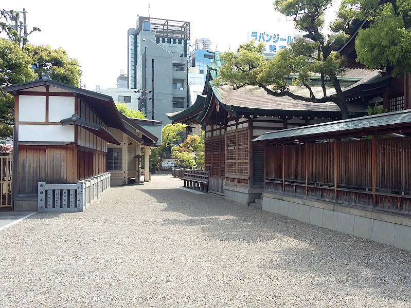 Imamiya Ebisu Shrine in Osaka
