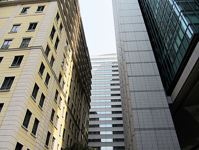 High-rise Buildings in Kita (Umeda) in Osaka