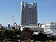 View from Namba Parks Garden in Osaka
