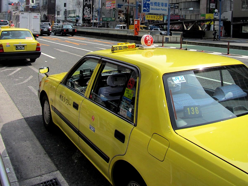 Taxi in Osaka