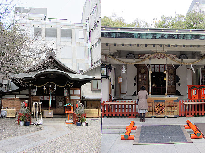 Tsuyunoten Shrine (Ohatsu Tenjin) in Osaka