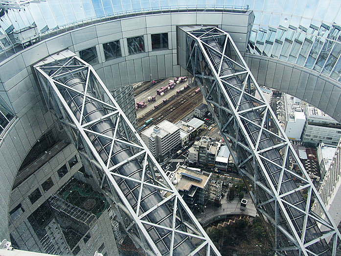 Umeda Sky Building in Kita-ku in Osaka