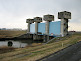 Arakawa River new Iwabuchi Sluice in Tokyo Akabane