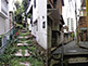 Backstreet Scene in Azabu in Tokyo