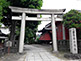 Hikawa-jinja Shrine in Azabu in Tokyo