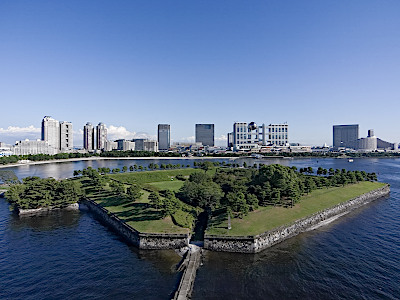 Daiba Park Old Fort in Tokyo Bay