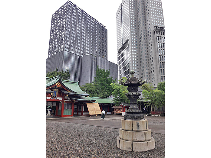 Akasaka Hie Shrine in Tokyo