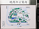 Map of Akasaka Hie Shrine in Tokyo