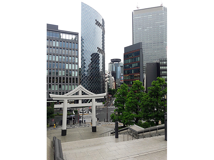 South Gate (Torii) at Akasaka Hie Shrine in Tokyo