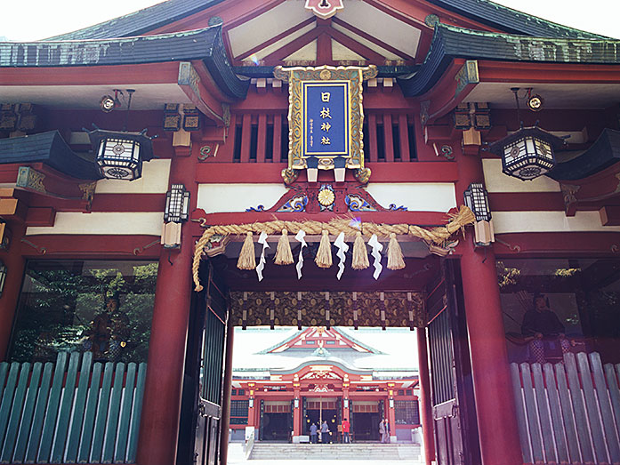 Akasaka Hie Shrine in Tokyo