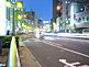 Street Scene in Ikebukuro at night in Tokyo