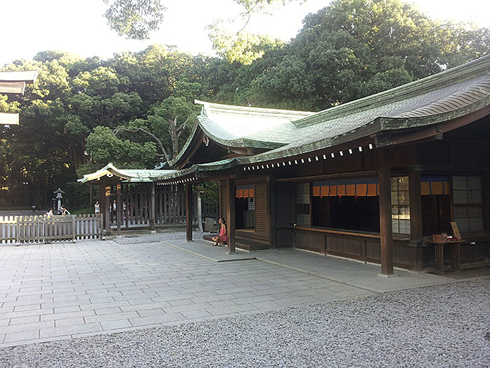 Meiji Shrine (Meiji-jingu) in Tokyo