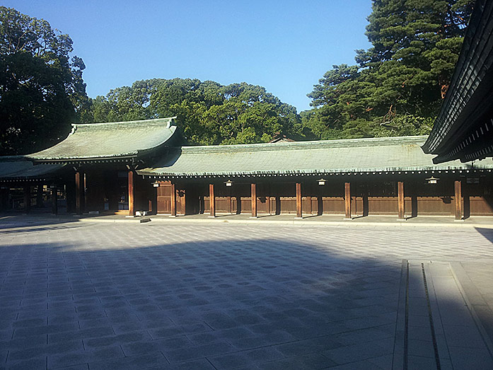 Meiji Shrine (Meiji-jingu) in Tokyo