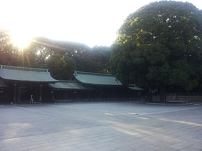 Meiji Shrine (Meiji-jingu) in Tokyo