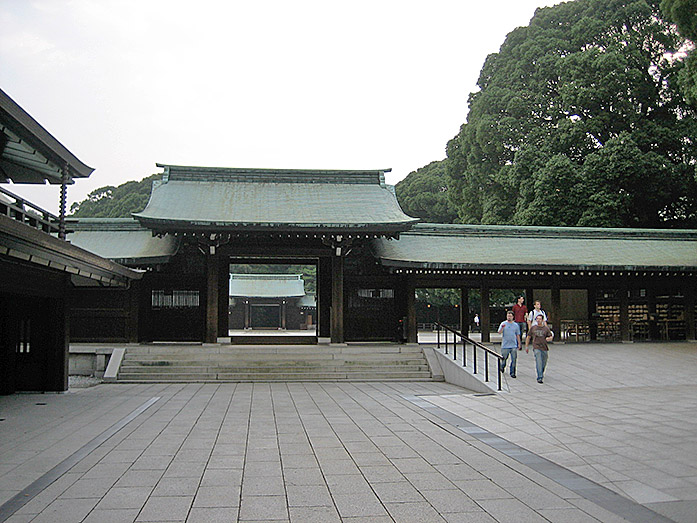 Meiji Shrine (Meiji-jingu) in Tokyo