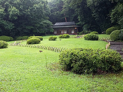 Meiji Jingu Inner Garden in Tokyo