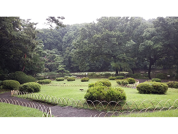 Meiji Jingu Inner Garden in Tokyo