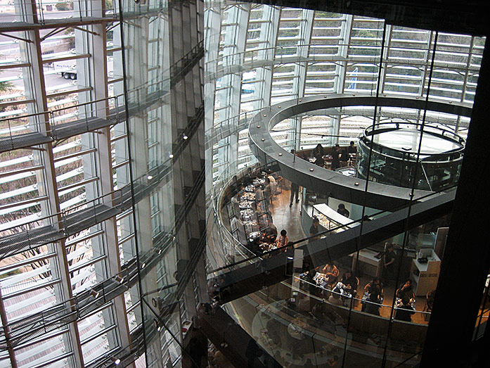 Great Architecture Inside The National Art Center in Tokyo