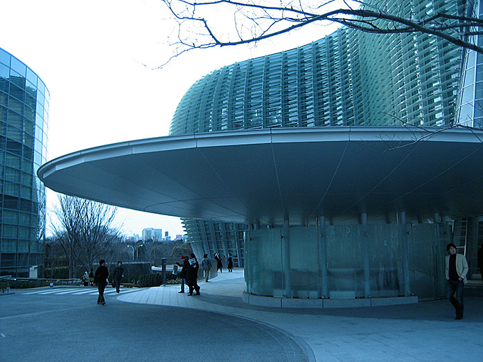 Entrance of The National Art Center in Tokyo
