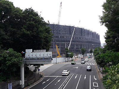 New National Stadium in Tokyo