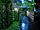 Hotel Chinzanso Garden at night in Tokyo