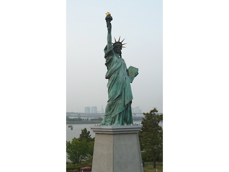 Odaiba Statue of Liberty in Tokyo