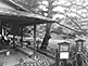 Tea House Fukiage-chaya in Rikugien Garden in Tokyo