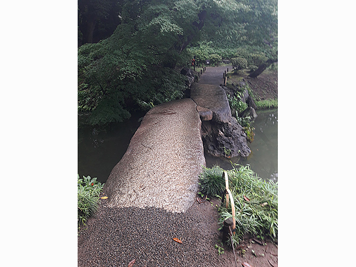 Togetsukyo Bridge Rikugien Garden in Tokyo