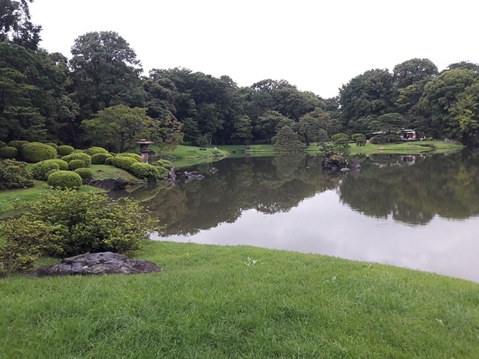 Horaishima Rikugien Garden in Tokyo