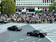 Taxis and People on Shibuya Crossing in Tokyo