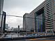 Crossing the Meguro River in Shinagawa in Tokyo