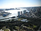 Hamarikyu Gardens view from Shiodome City Center in Tokyo
