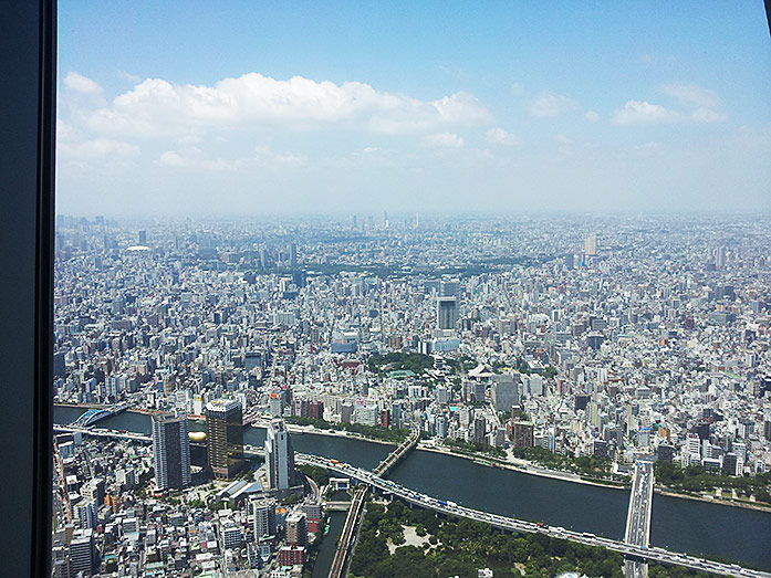 TOKYO SKYTREE Observation Deck View