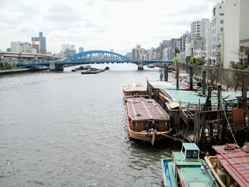 Sumida River in Asakusa Tokyo