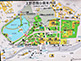 Map of Ueno Park in Toyko
