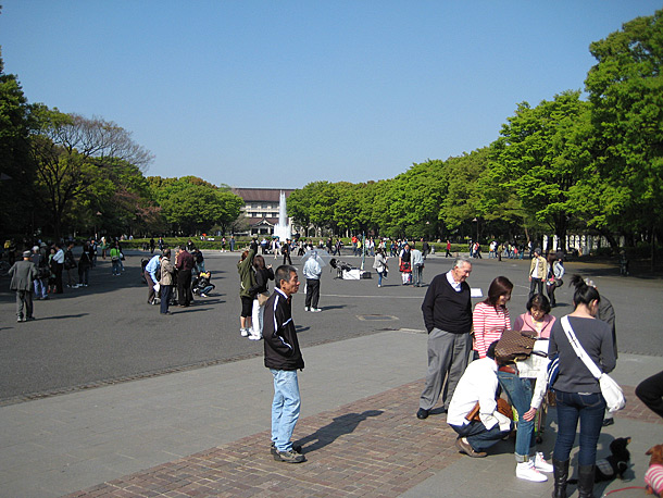 Ueno Park near Tokyo National Museum