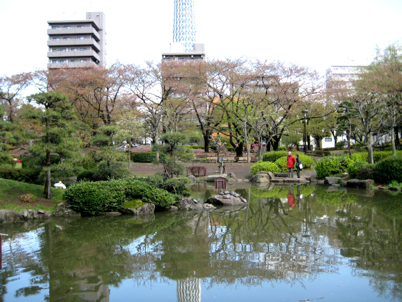 Sumida Park near Ushijima Shrine
