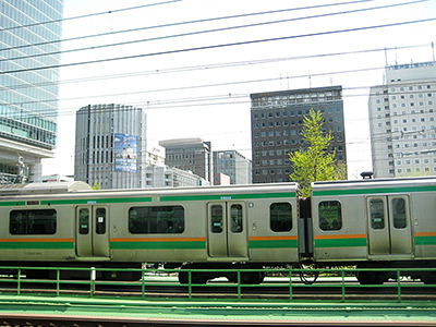 Yamanote Line in Tokyo