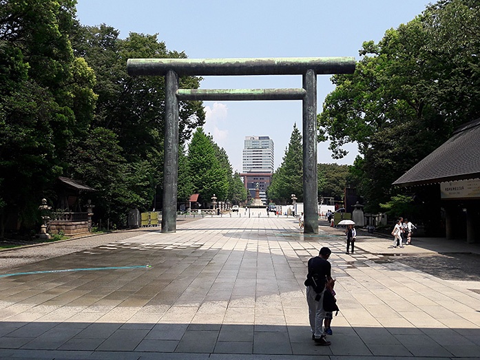 Daini Torii, Yasukuni Shrine in Tokyo
