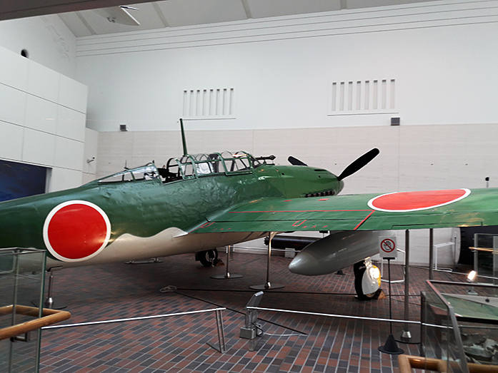 Zero Fighter Plane, Yushukan Museum, Yasukuni Shrine in Tokyo
