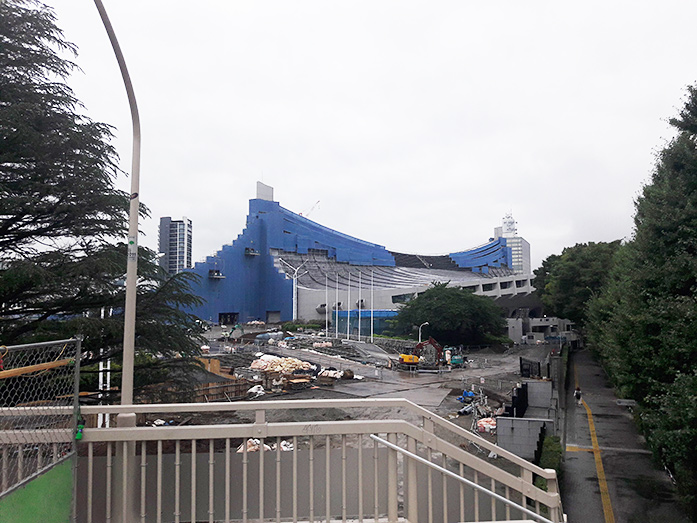 Yoyogi National Stadium in Tokyo 2019