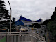 Construction at Yoyogi National Stadium in Tokyo