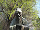 Confucius Statue within Yushima Seido Shrine grounds in Tokyo